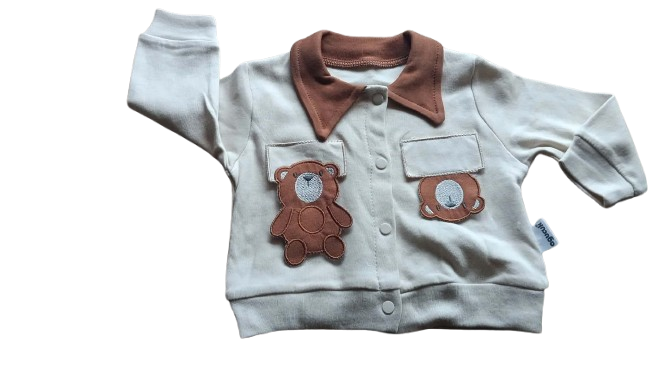 3 cz. komplet dres niemowlęcy bluza bluzka spodnie — zdjęcie 3
